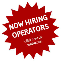 Now hiring operators